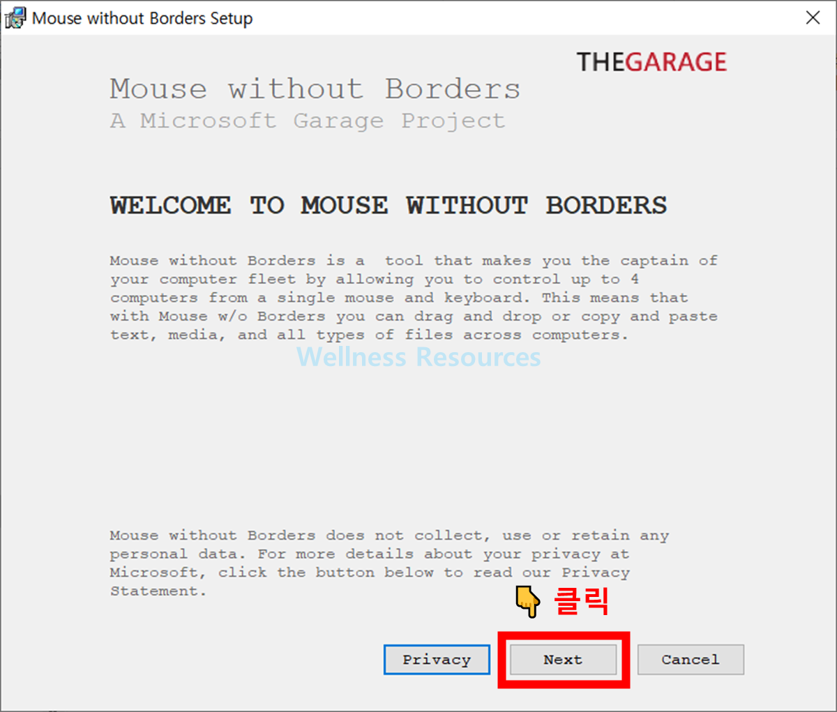 Mouse without Borders