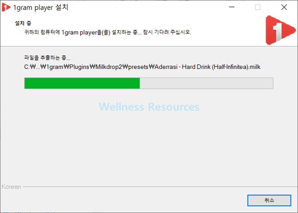 1그램 플레이어