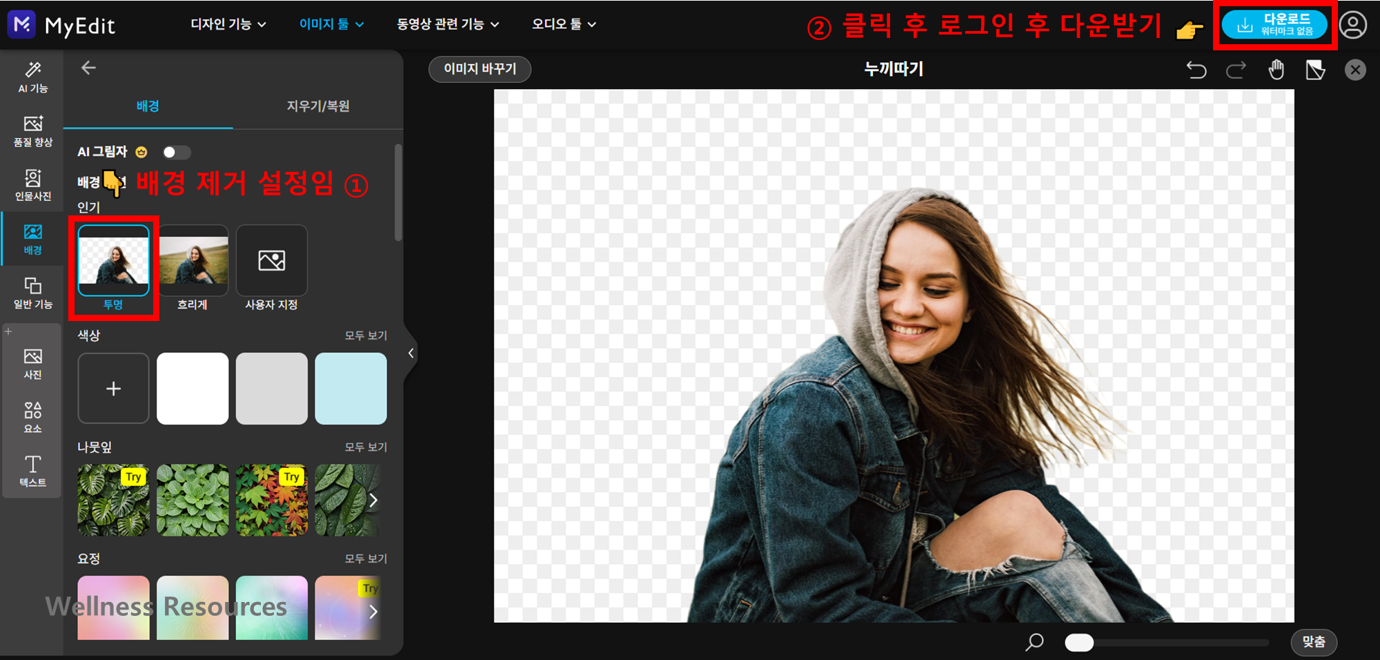 누끼따기 대표 무료 사이트: 사용량 많은 6곳 바로가기 (+ 배경 제거, 지우기) 5 누끼따기