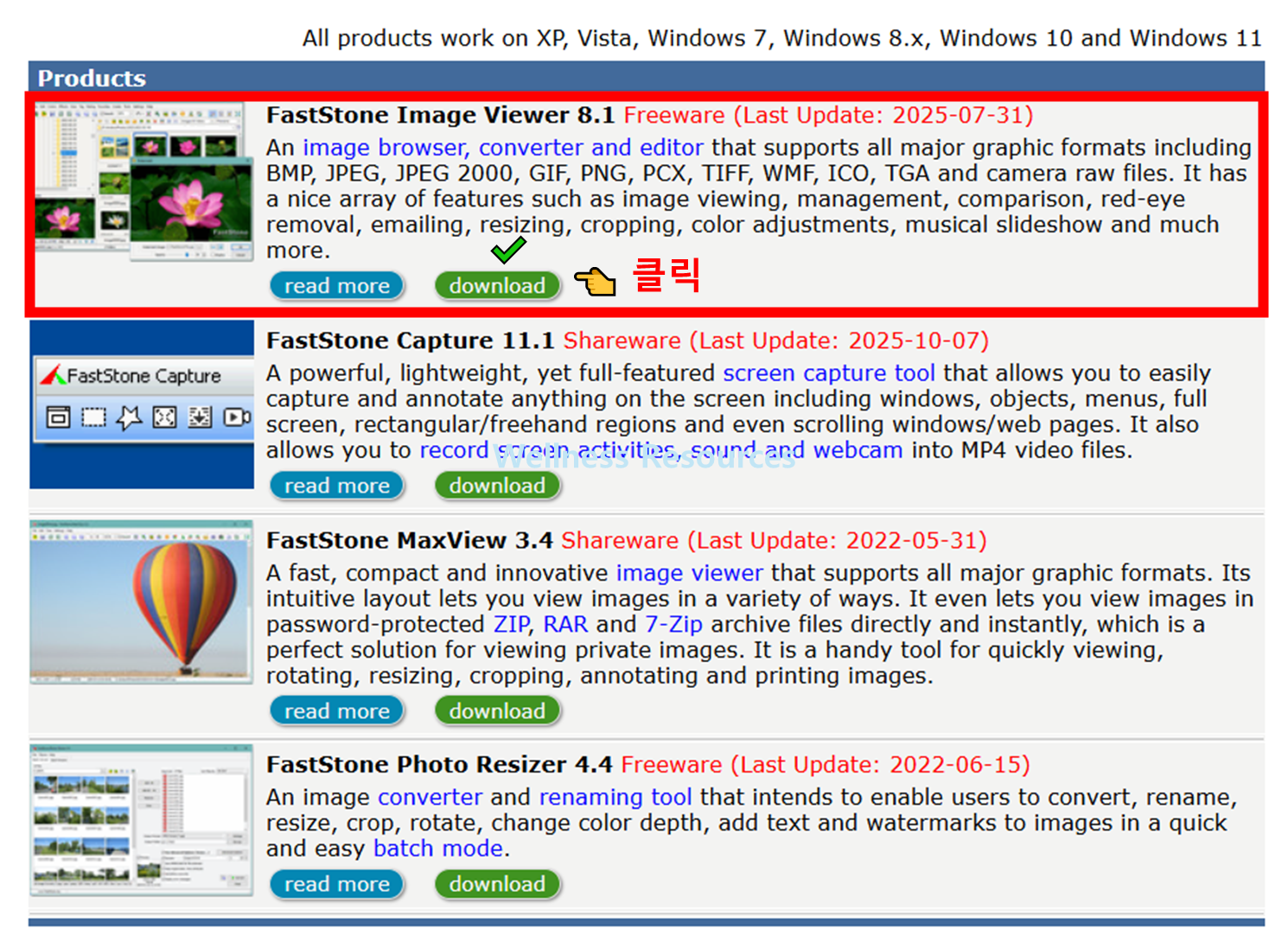 FastStone Image Viewer 패스트스톤 다운로드 및 설치 방법 (+ 활용법) 2 FastStone Image Viewer
패스트스톤