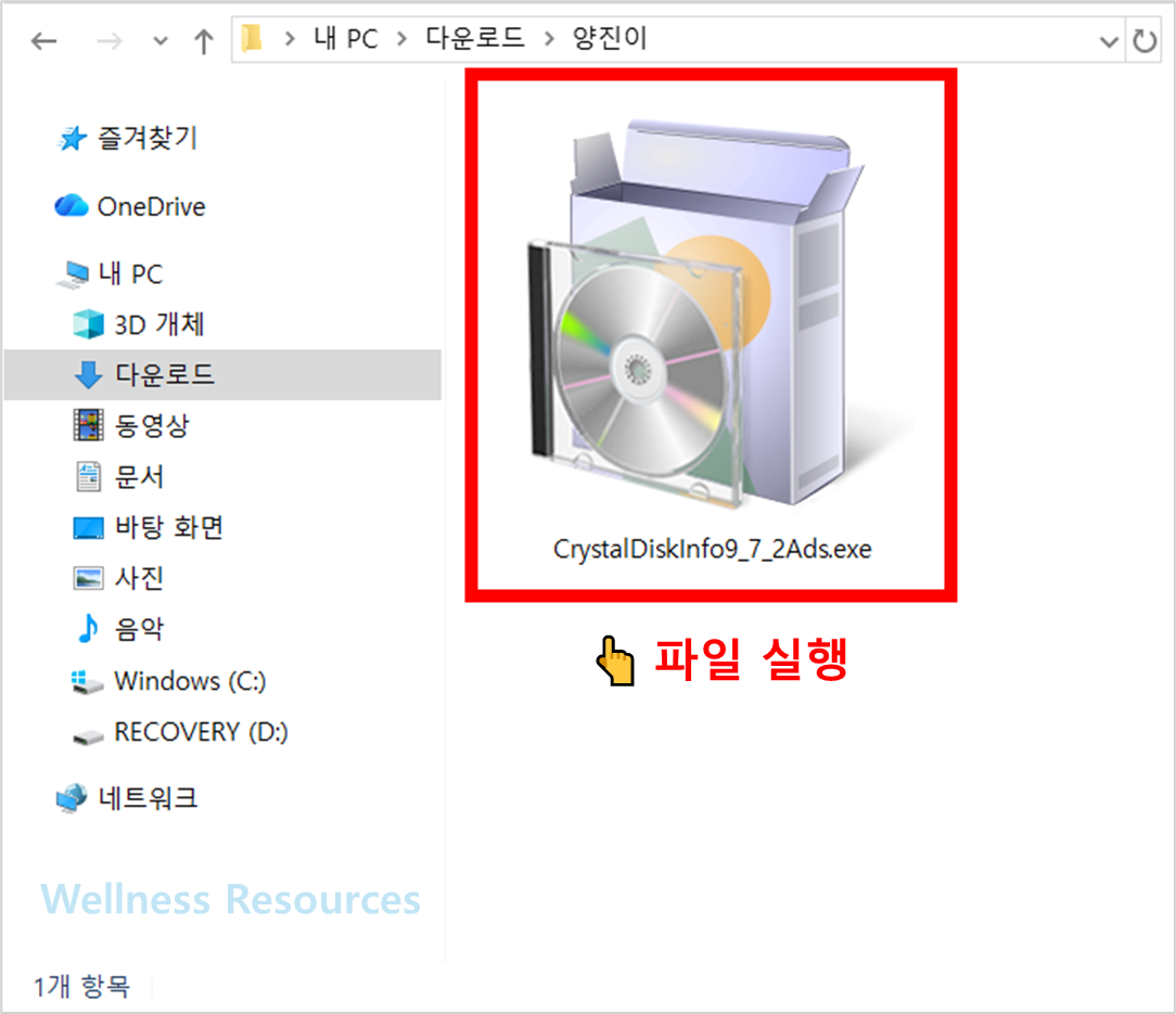 CrystalDiskInfo 크리스탈디스크인포 다운로드: 설치 방법 따라하기 (+ 이미지 설명) 4 CrystalDiskInfo
크리스탈디스크인포