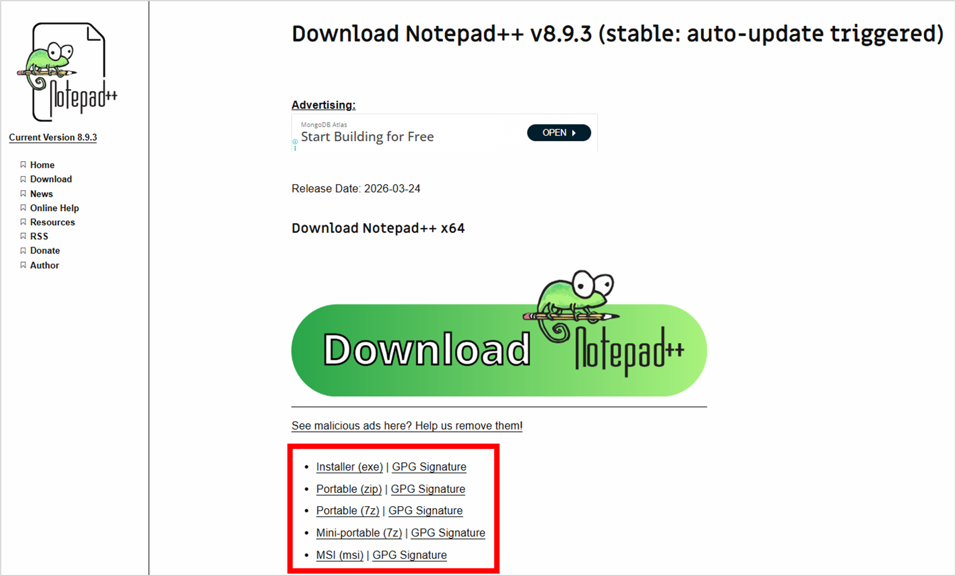 Notepad++