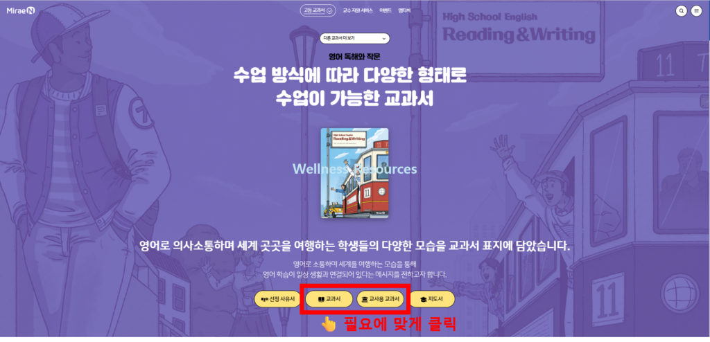 미래엔 고2 영어 교과서 PDF: 홈페이지 URL 바로가기 8 미래엔
영어
교과서
PDF